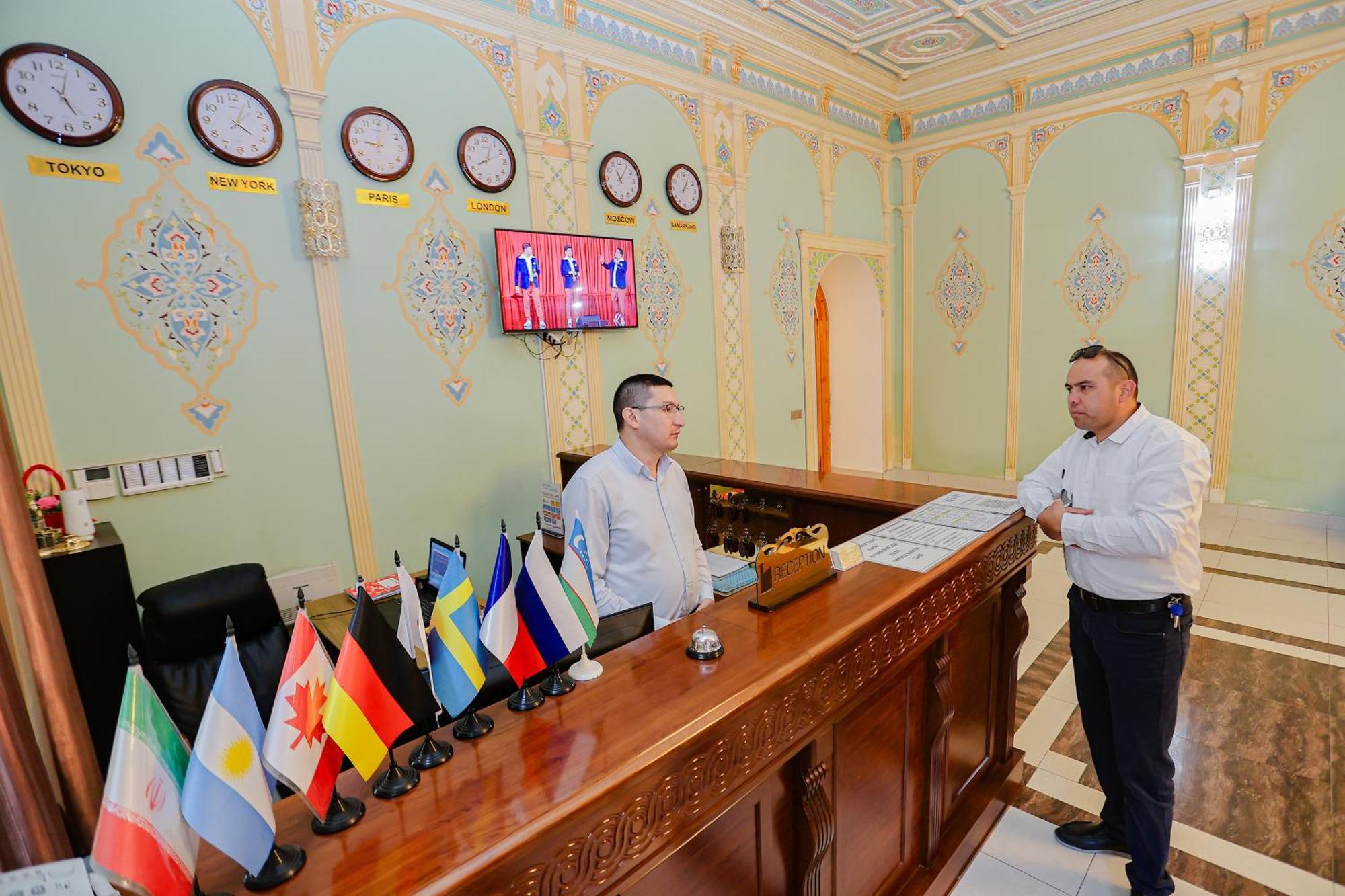 Yangi Sharq Hotel Samarkand Ngoại thất bức ảnh