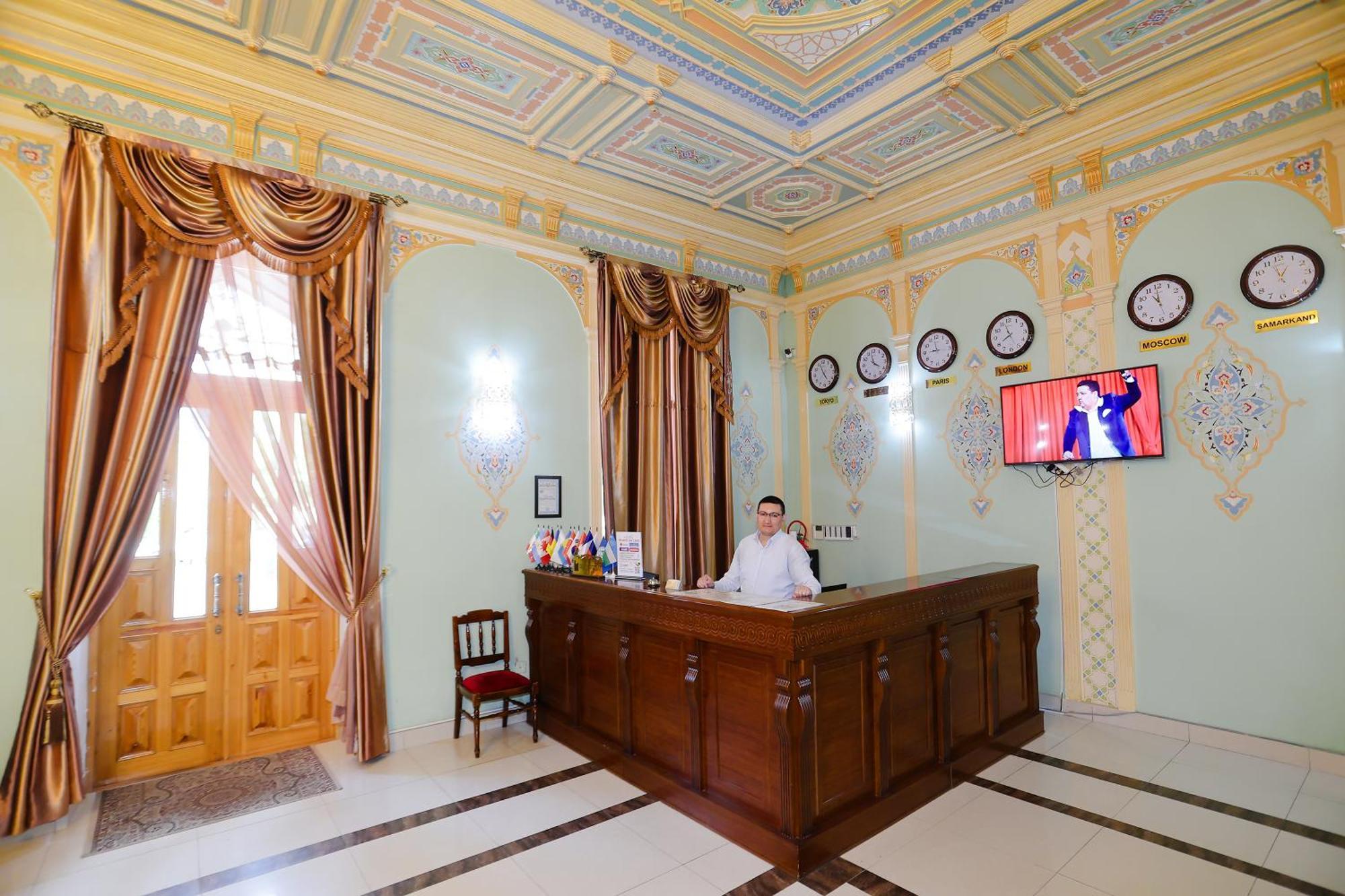 Yangi Sharq Hotel Samarkand Ngoại thất bức ảnh